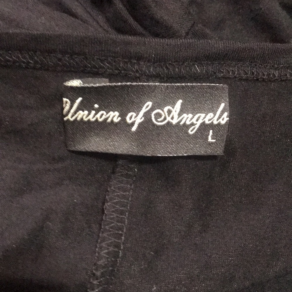 Excellent condition Union of Angels boutique brand hi low slinky dress Large - Picture 8 of 14